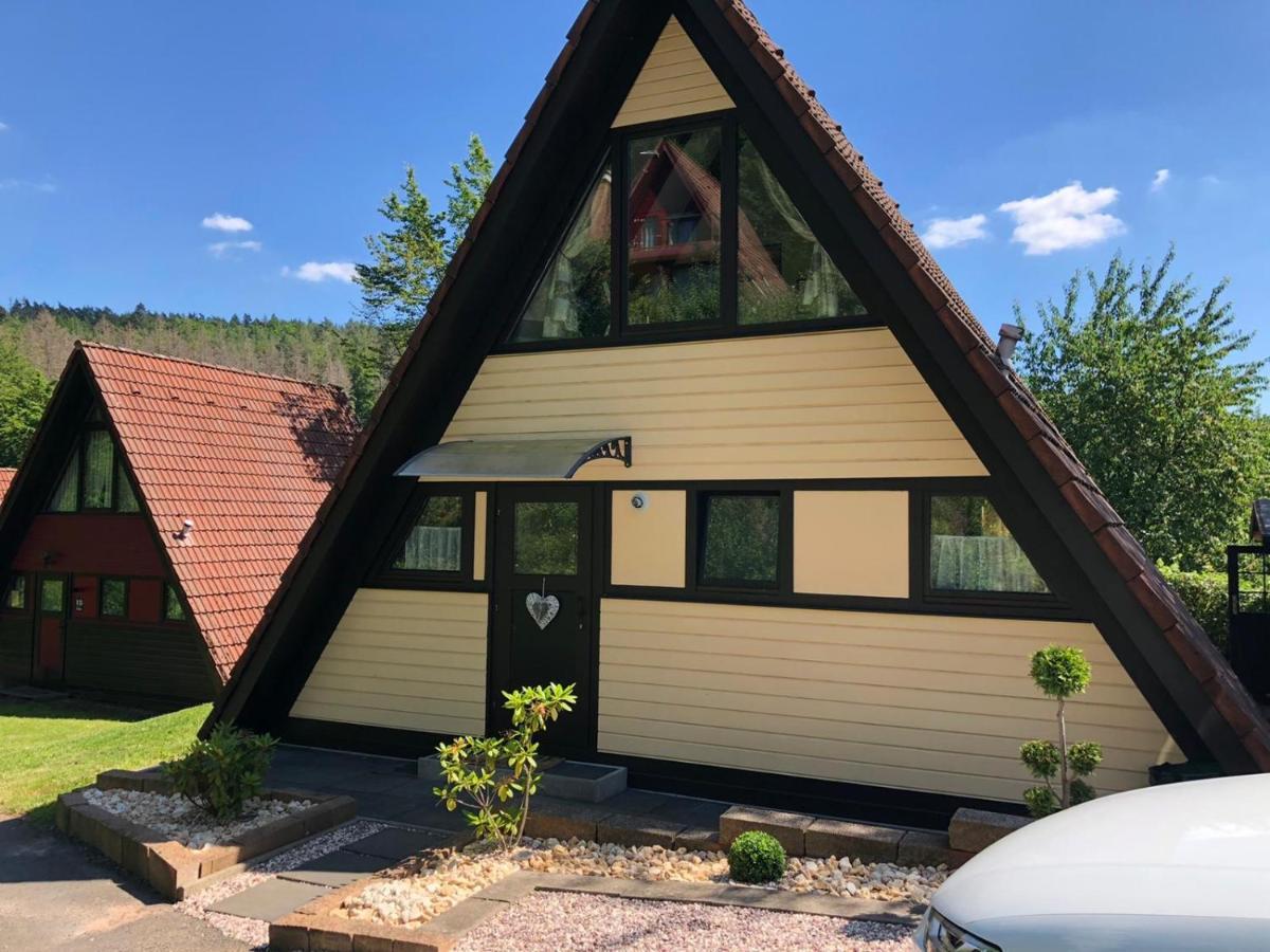 Gemütliches Ferienhaus in ruhiger Lage Ronshausen Hessen Exterior foto